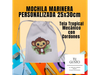 MOCHILA MARINERA con TIRAS