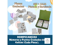SET de NÚMEROS + CAJA
