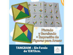 TANGRAM - 13X13cm