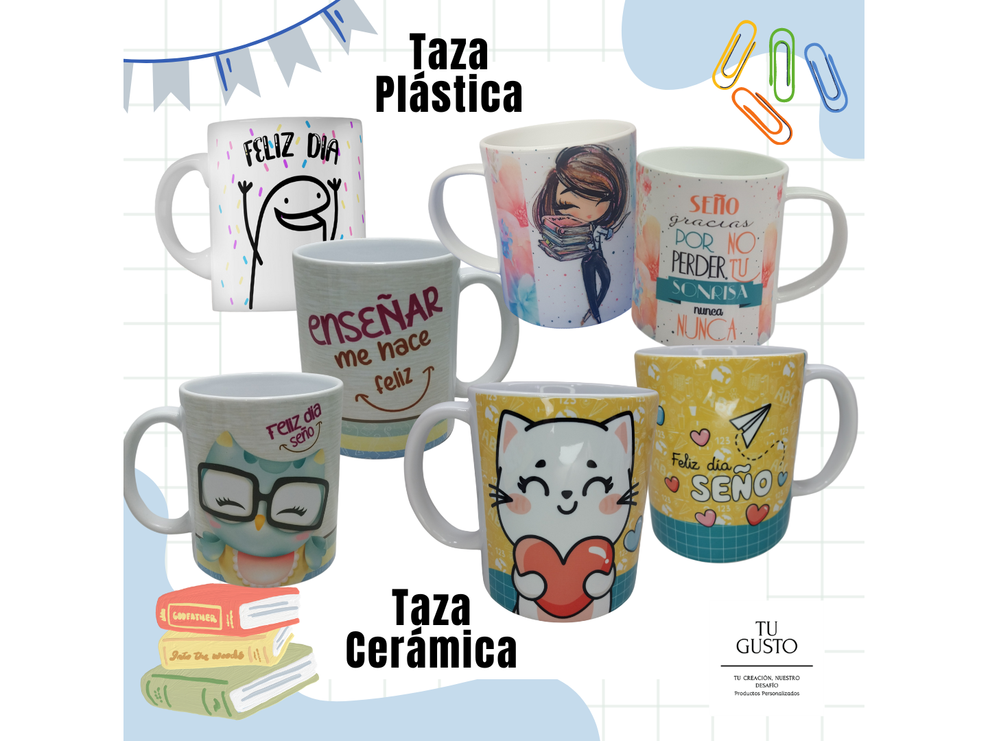 TAZA de PLÁSTICA