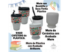 MATE de CERÁMICA, MATE de PLÁSTICO y VASO CAFETERO