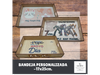 BANDEJA PERSONALIZADA -17x25cm.