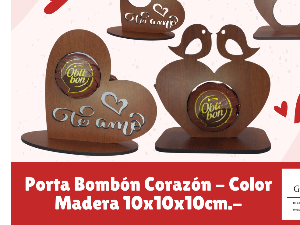 PORTA BOMBÓN 10X10CM