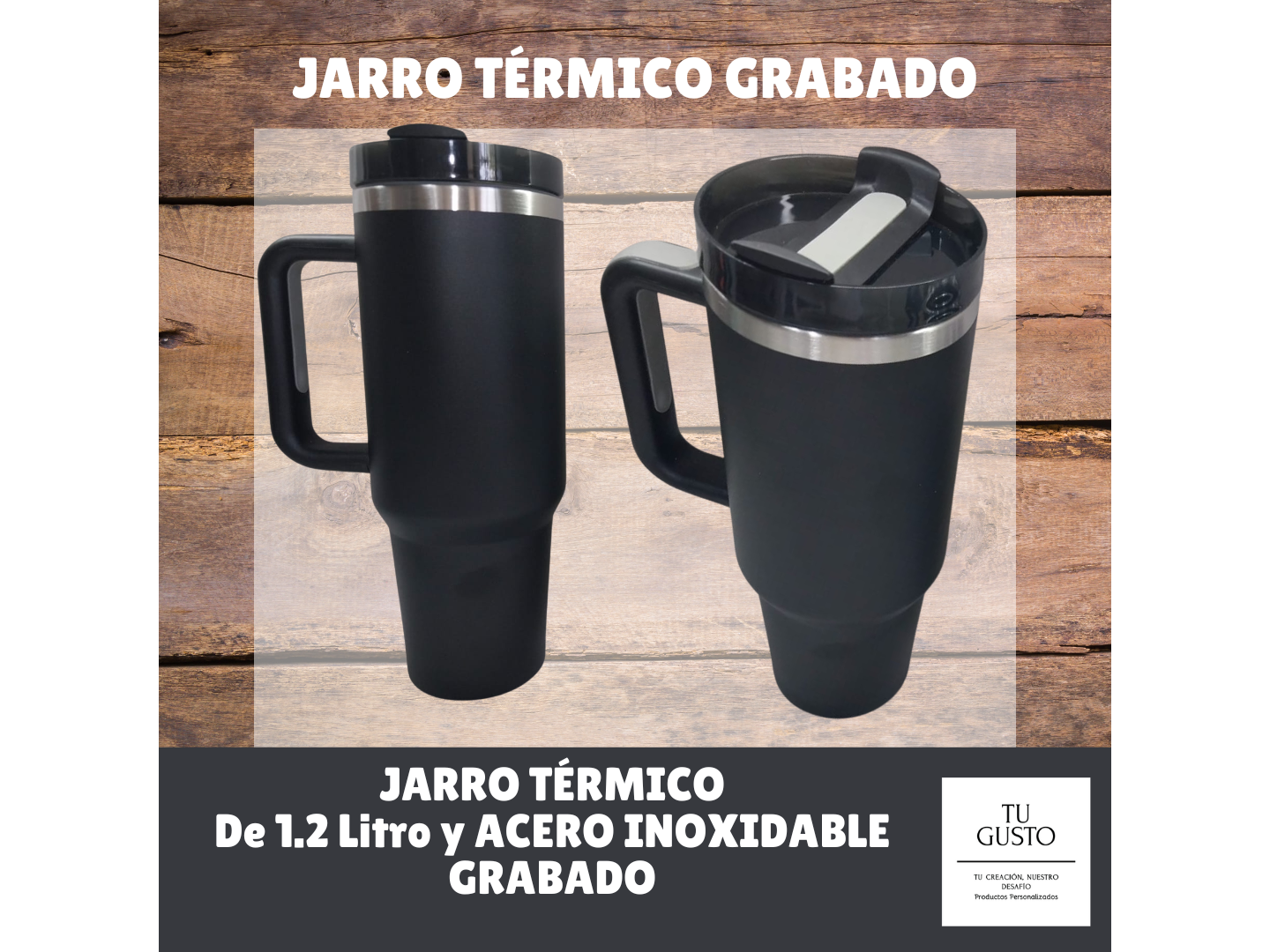 JARRO TÉRMICO GRABADO