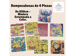 Rompecabezas de 4 Piezas