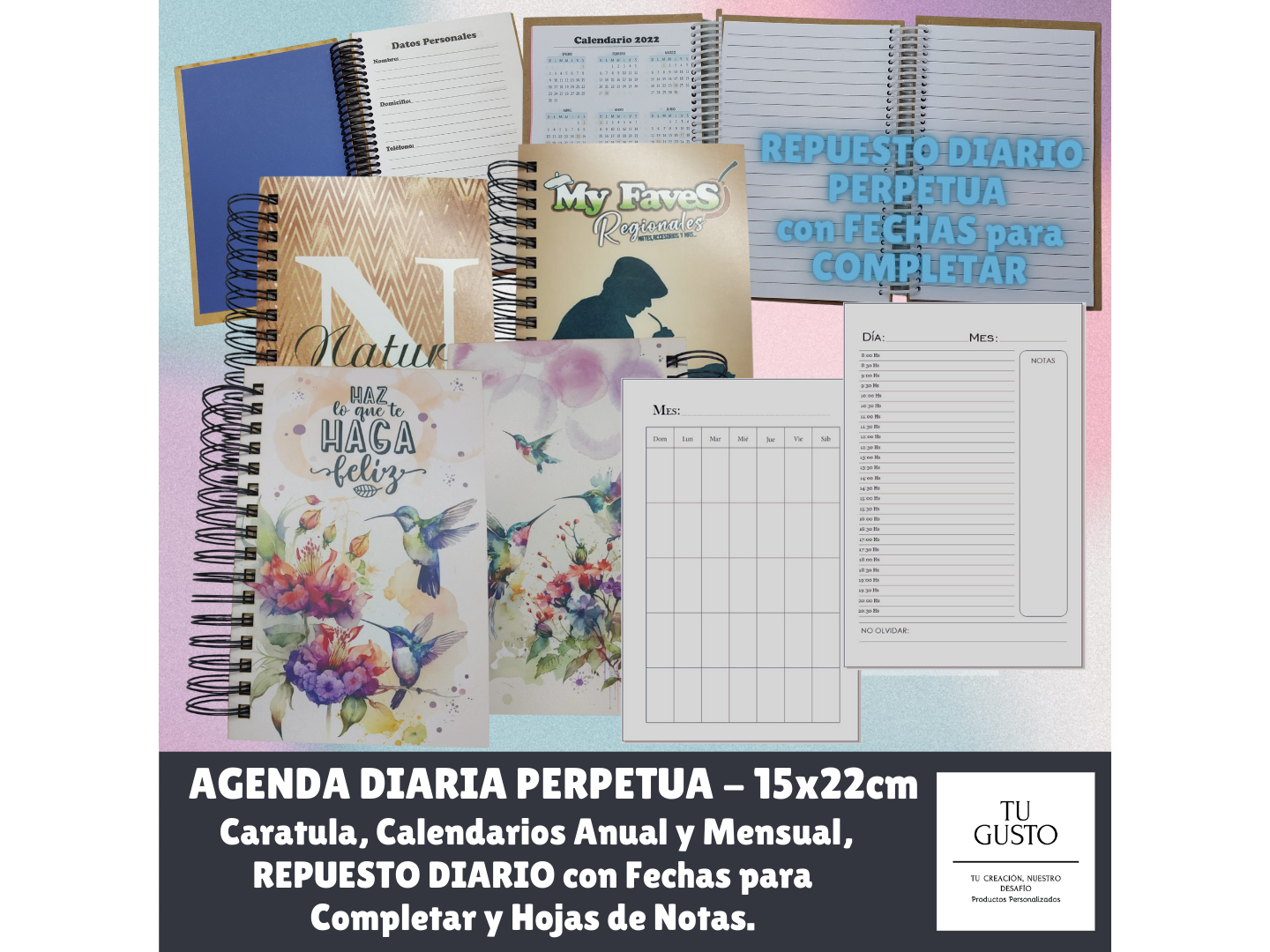 AGENDA DIARIA PERPETUA