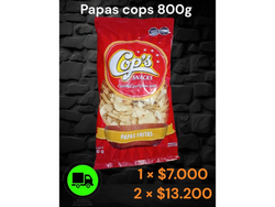 Papas saladas 800g