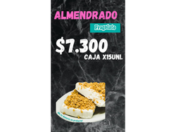 Postre almendrado indivudaul