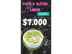 Pote familiar 3 litros limon