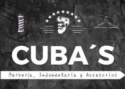 Logo CUBA'S: barbería, indumentaria y accesorios