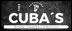 Logo CUBA'S: barbería, indumentaria y accesorios
