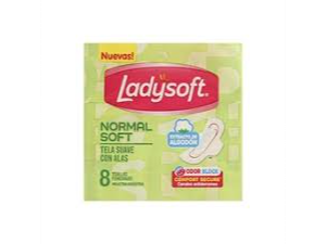 Toallas femeninas Ladysoft 8 unidades