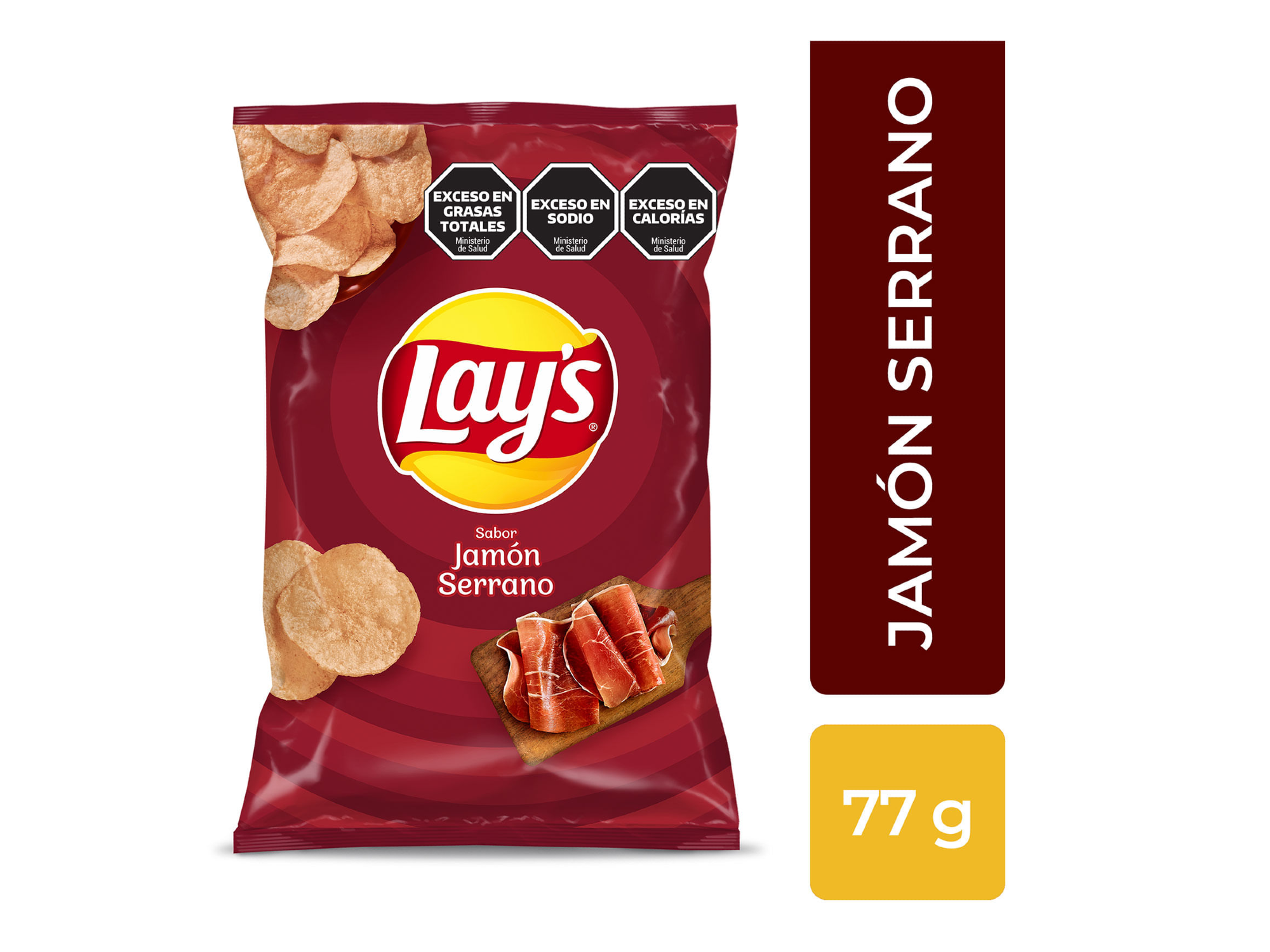 Papas Lays Jamón serrano 77g