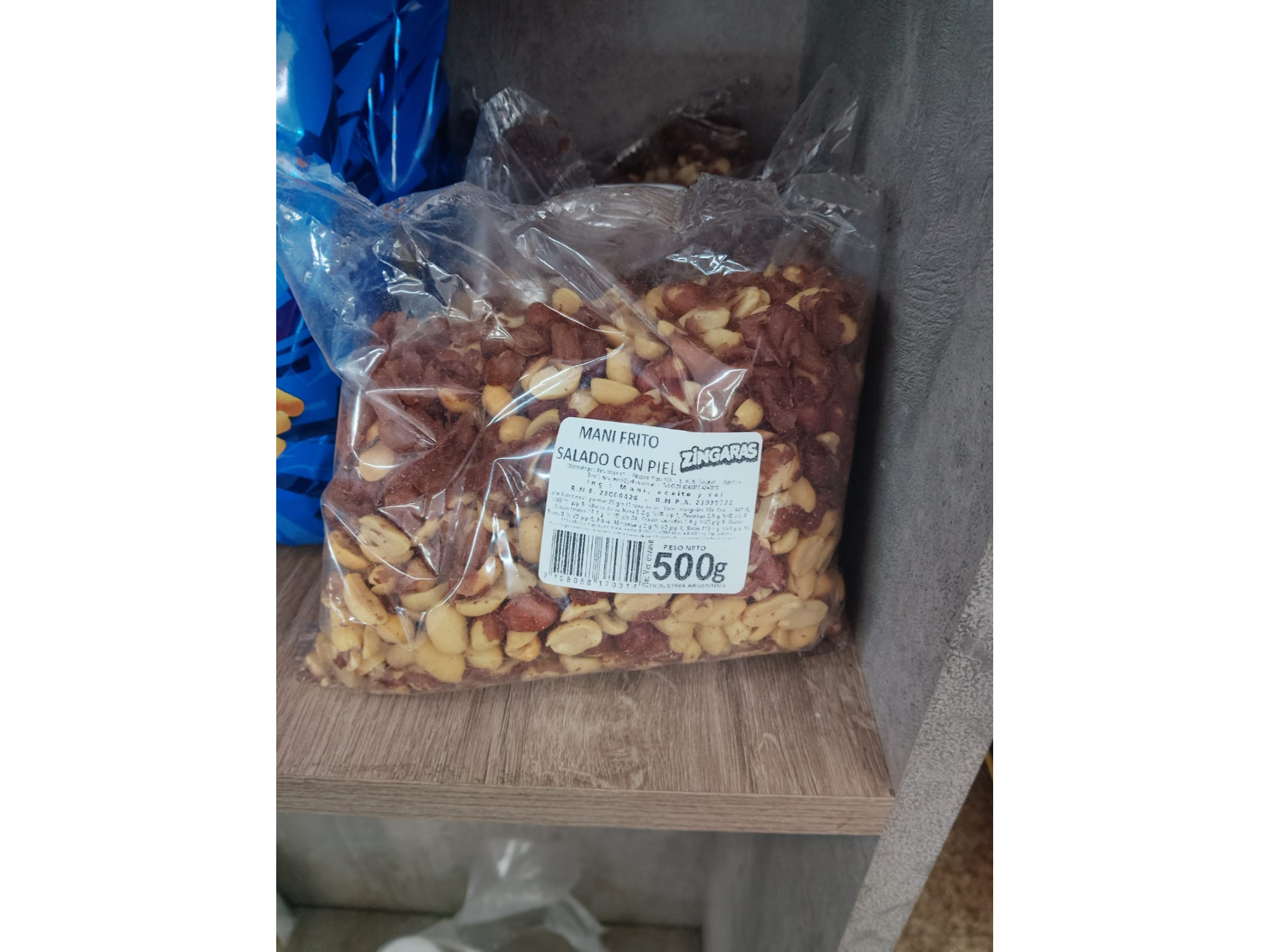 mani frito 500gr