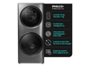 Torre De Lavado Inverter Lavasecarropas Philco Carga Frontal 15kg/7kg Dark Gray