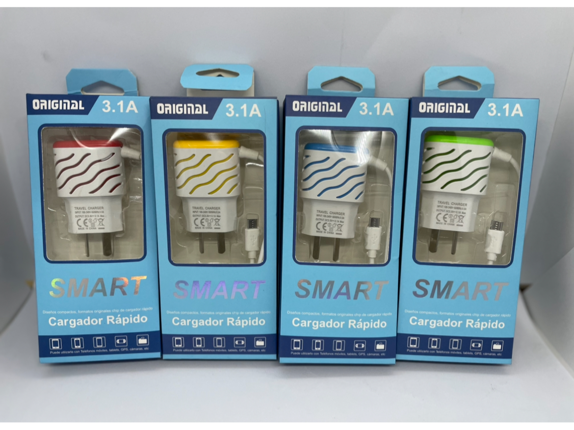Cargador v8 tipo micro usb de Sara comunicaciones