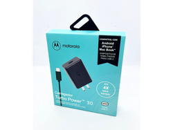 CARGADOR MOTOROLA TURBO POWER 30 !! USB -C