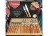 JUEGO DE CUBIERTOS MANGO DE MADERA 12 PCs