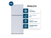 Heladera Top Mount Philco No Frost 174L Blanca