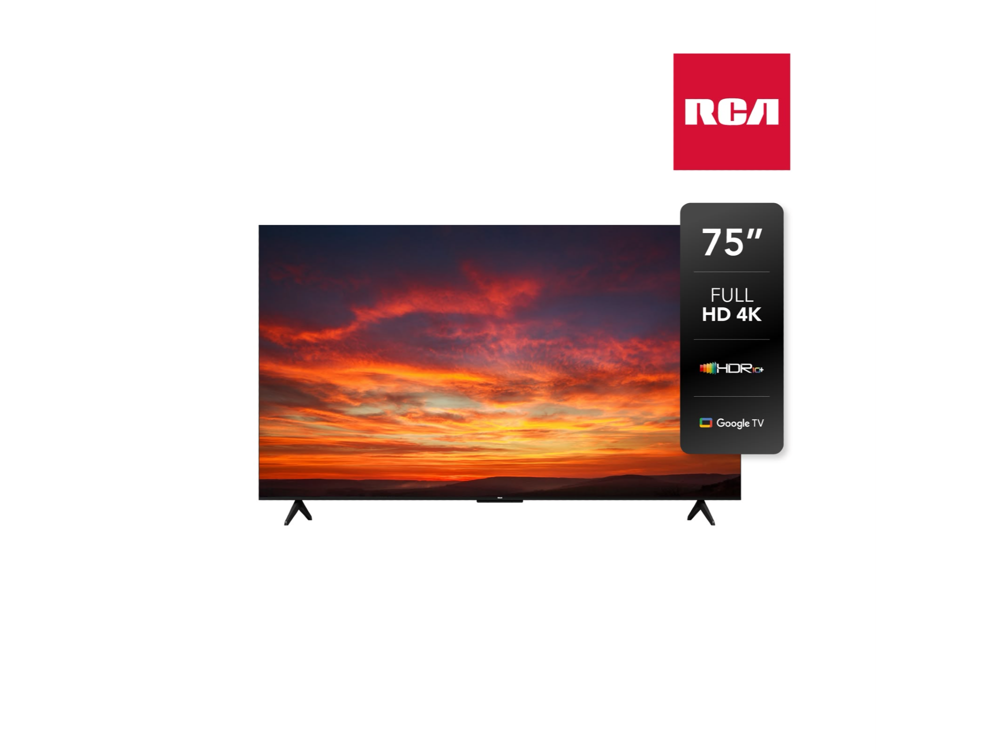 TELEVISOR RCA 75 PULGADAS 4K UHD