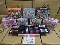 SUPER INGRESO !! SET DE ARTE CAPIBARA !! 133pcs!! +3 años