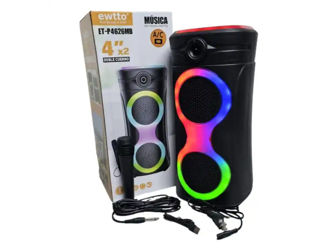 Parlante Ewtto Et-p4626mb