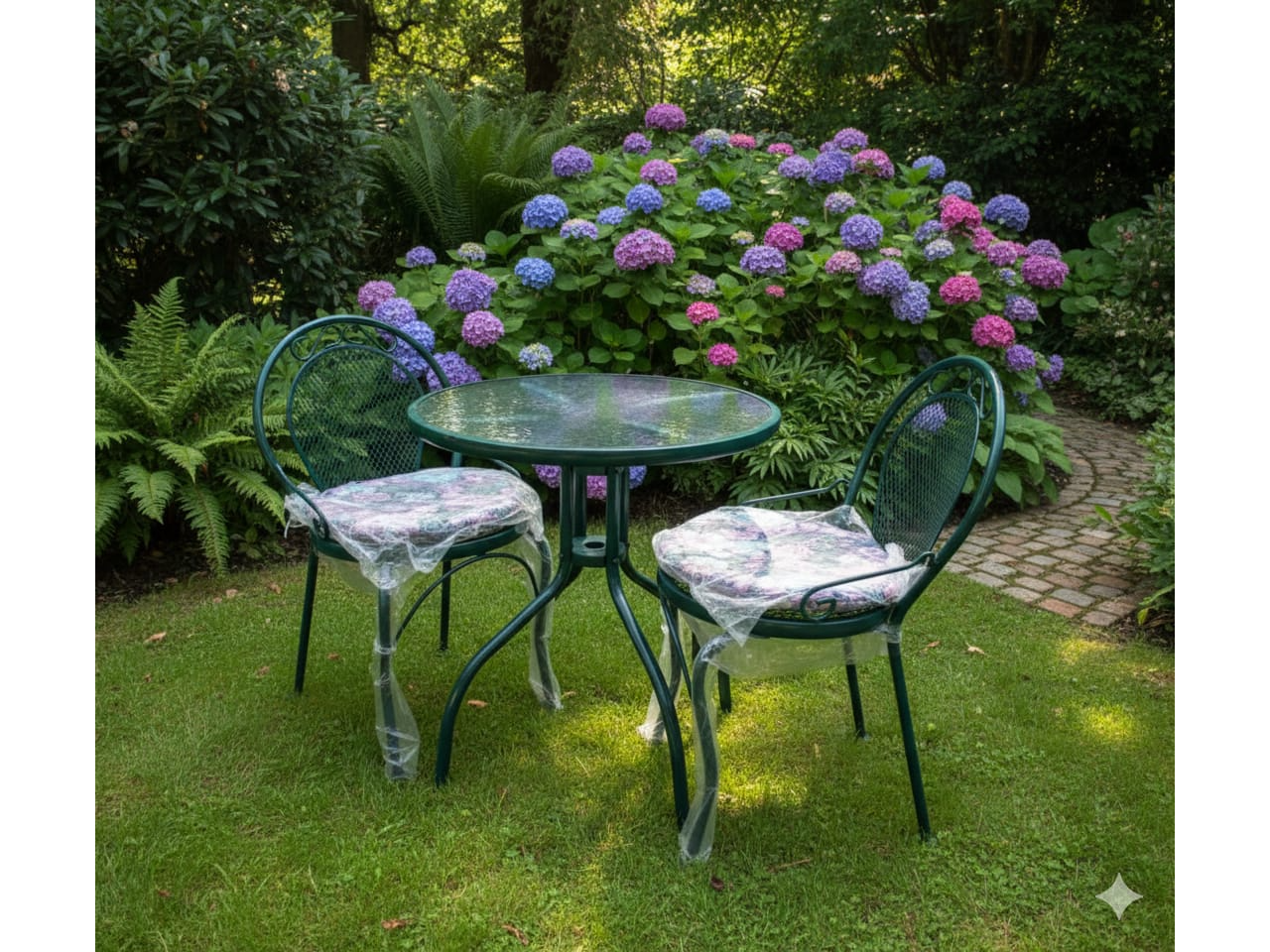 SET MESA Y SILLAS BITRO EXTERIOR