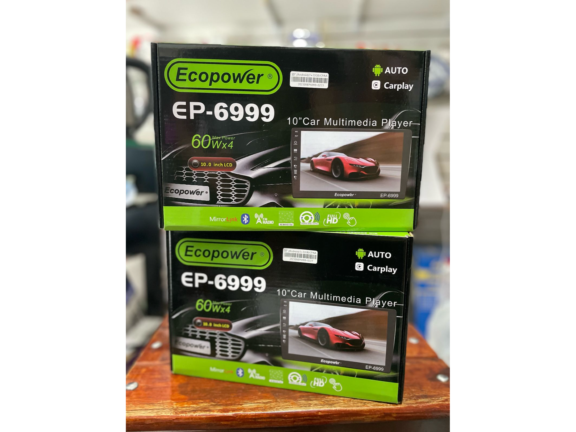 ESTEREO ECOPOWER TACTIL 10"