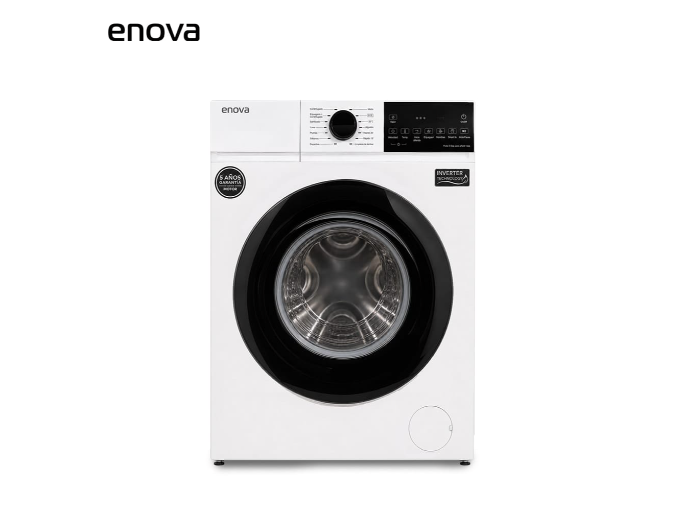 LAVARROPA ENOVA 8GK INVERTER CARGA FRONTAL