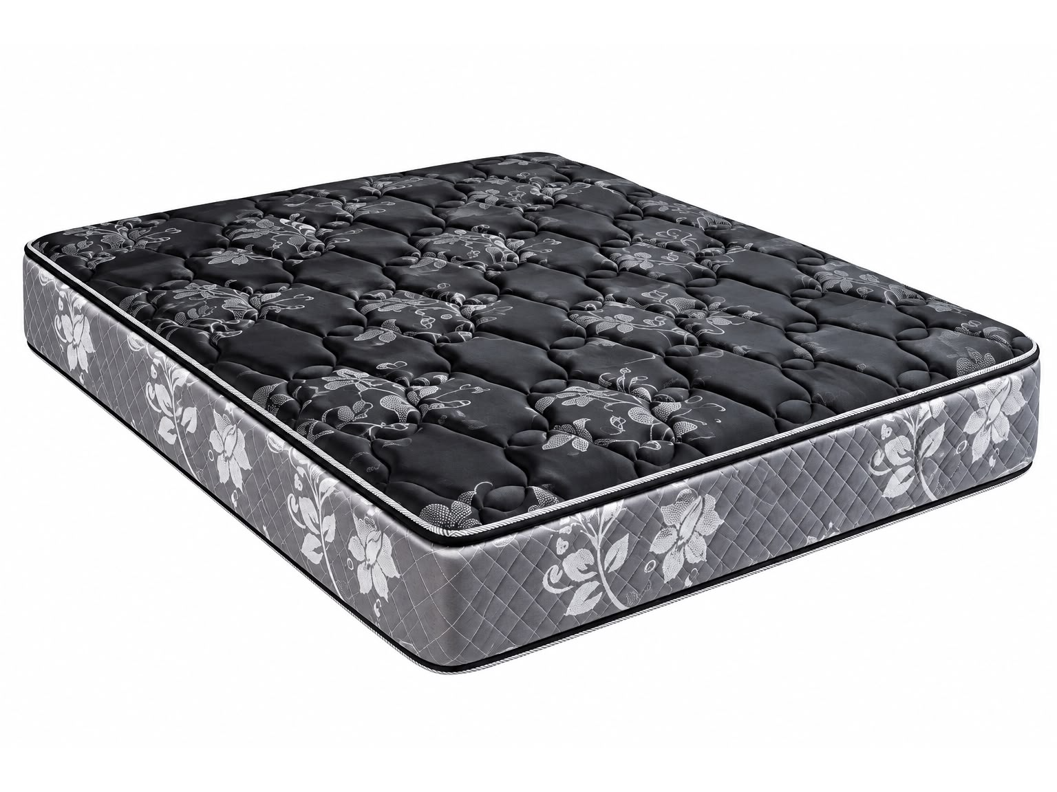 COLCHON DESEO ESPUMA DIAMENTE NEGRO QUEEN 1.60 CM