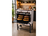 HORNO PIZZERO 6 MOLDES. con carlitera y plancha