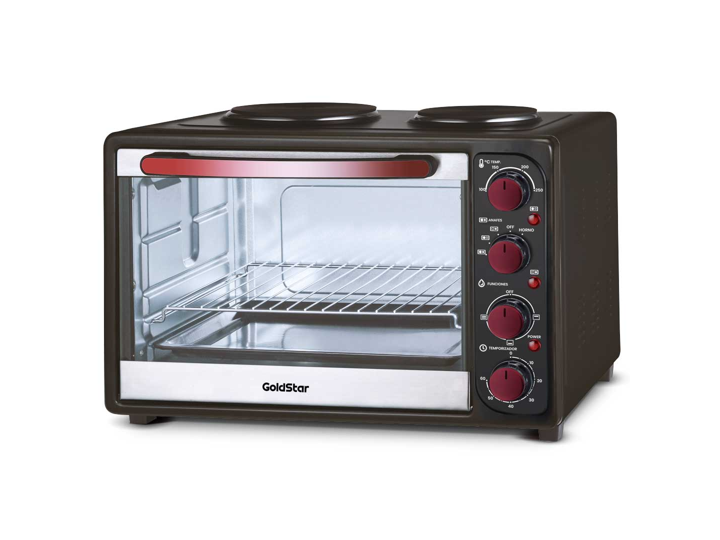 HORNO ELÉCTRICO DOBLE ANAFE GLDH-602A