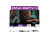 Smart TV enova 75" LED 4K UHD Frameless Google TV