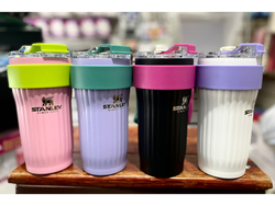 VASO TERMICO CON MANIJA y sorbete !! 750ml !!