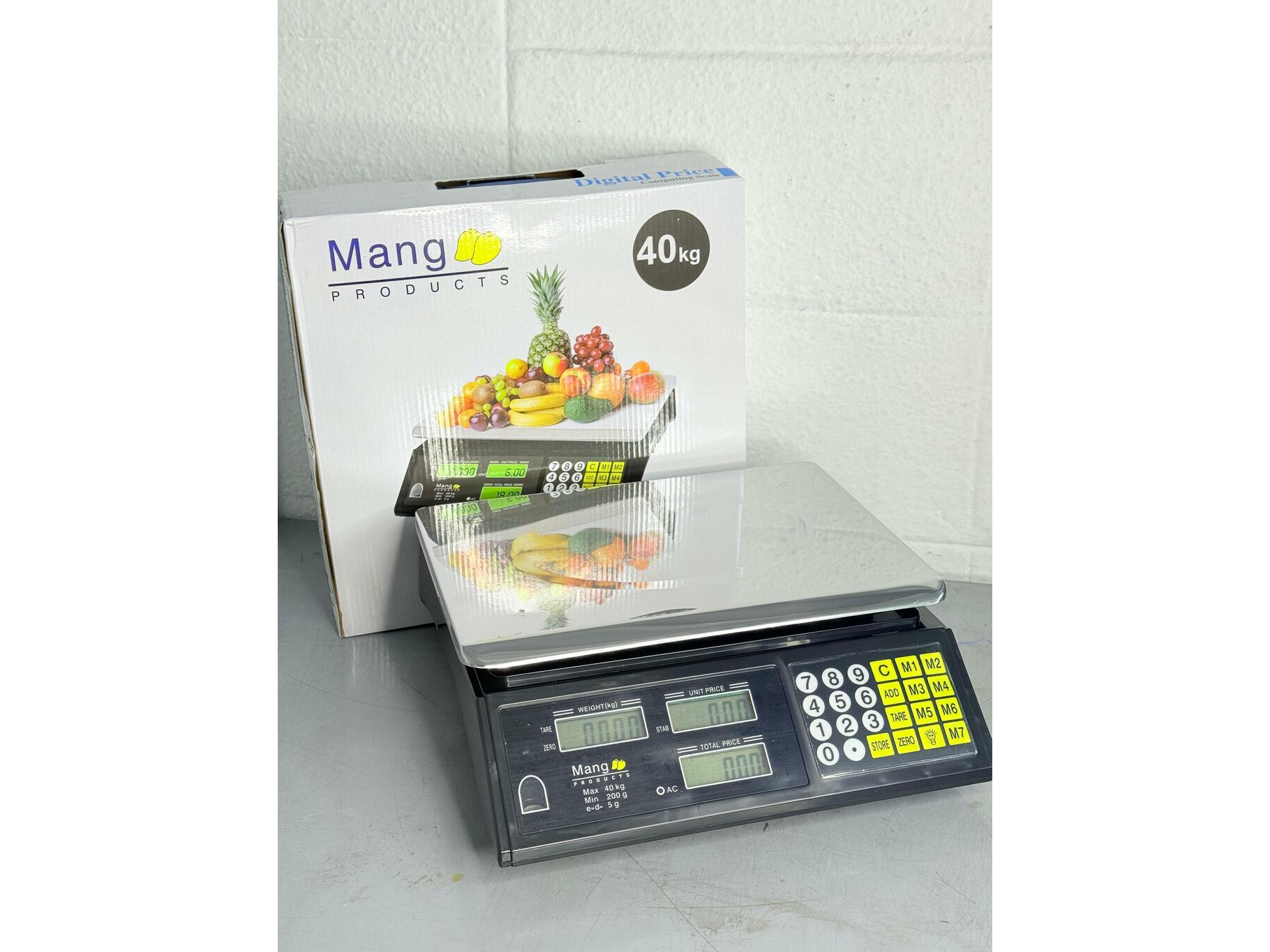 BALANZA DIGITAL H/40KG MANGO