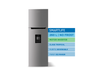 Heladera Smartlife con Dispenser No Frost Inverter 260L