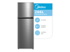Heladera Inverter Midea Inox Top Mount 266 L