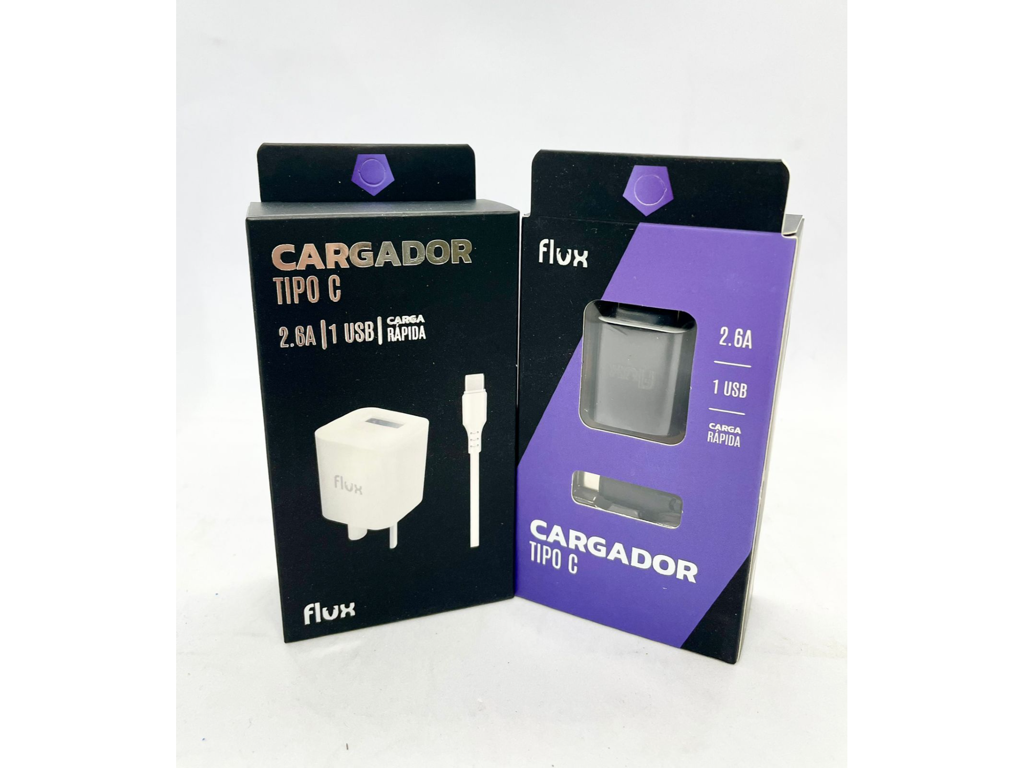 CARGADOR TIPO C !! 2.6A !! Carga Rapida !! Con cable !!