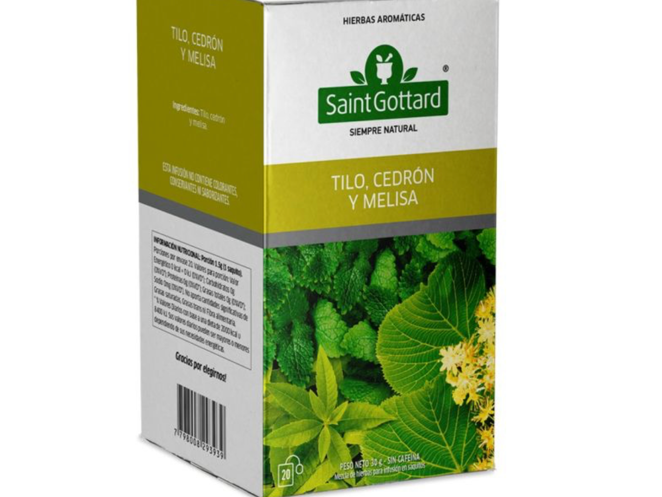 TILO, CEDRON Y MELISA