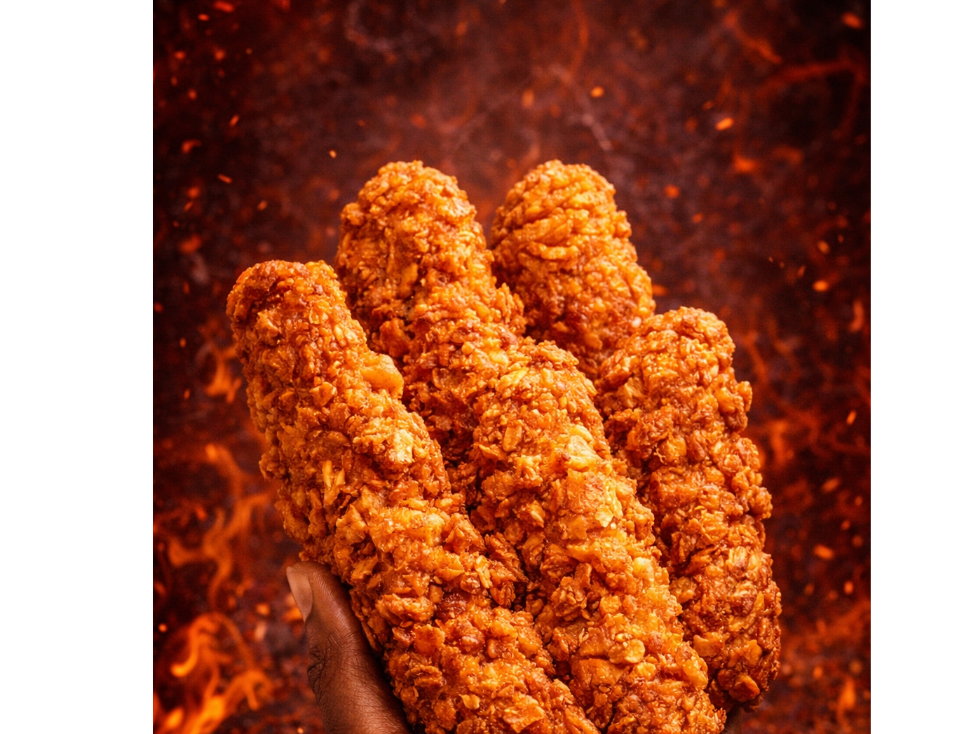 Porcion de Chicken tenders