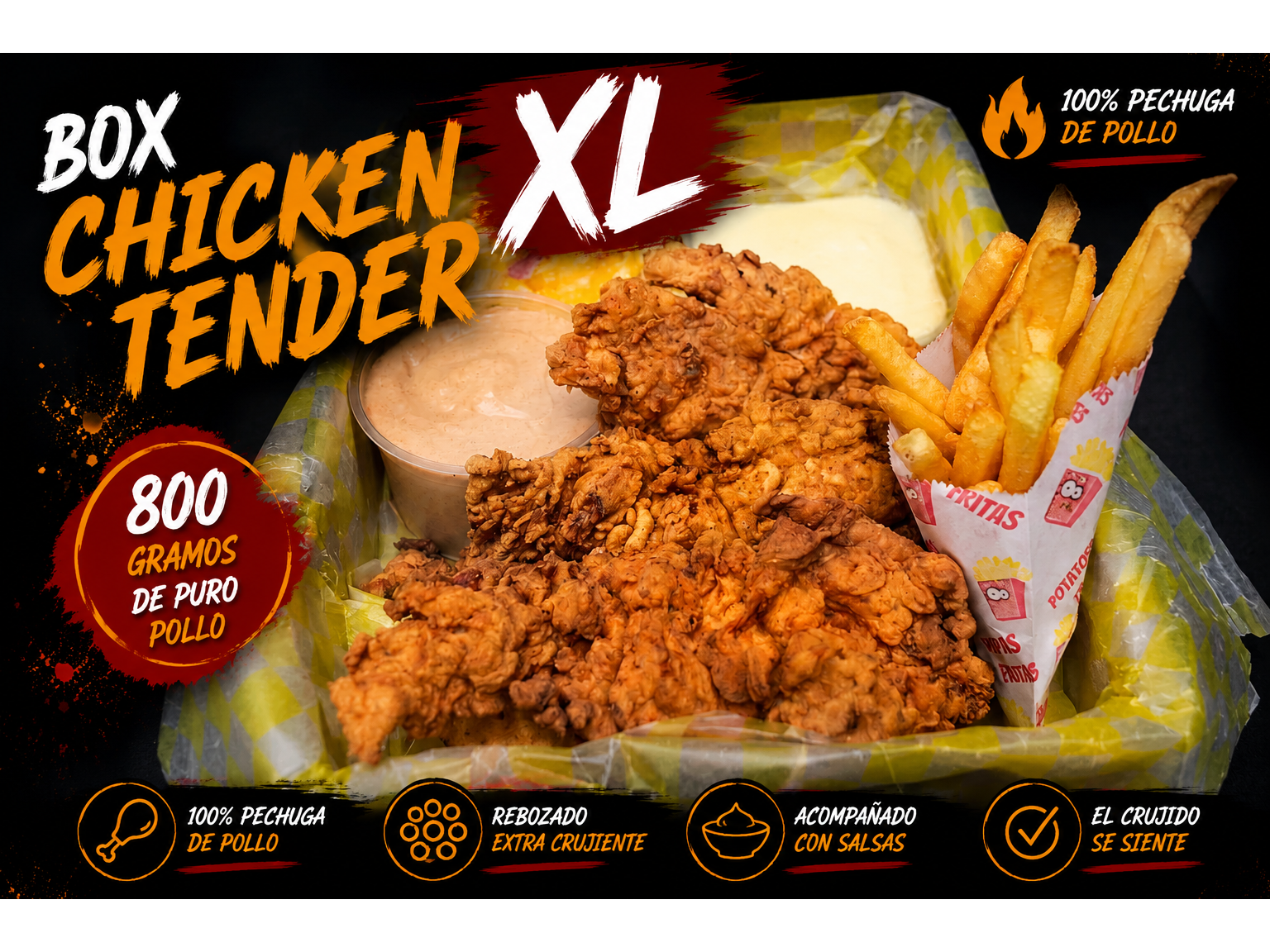 Box XL chicken Tenders