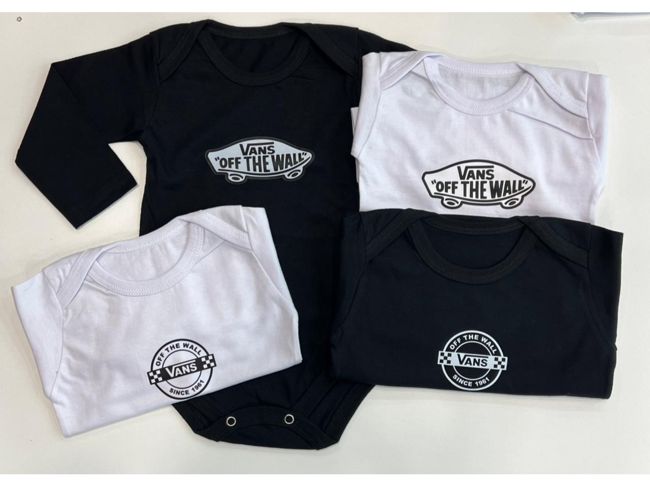 Bodys Vans Manga Larga