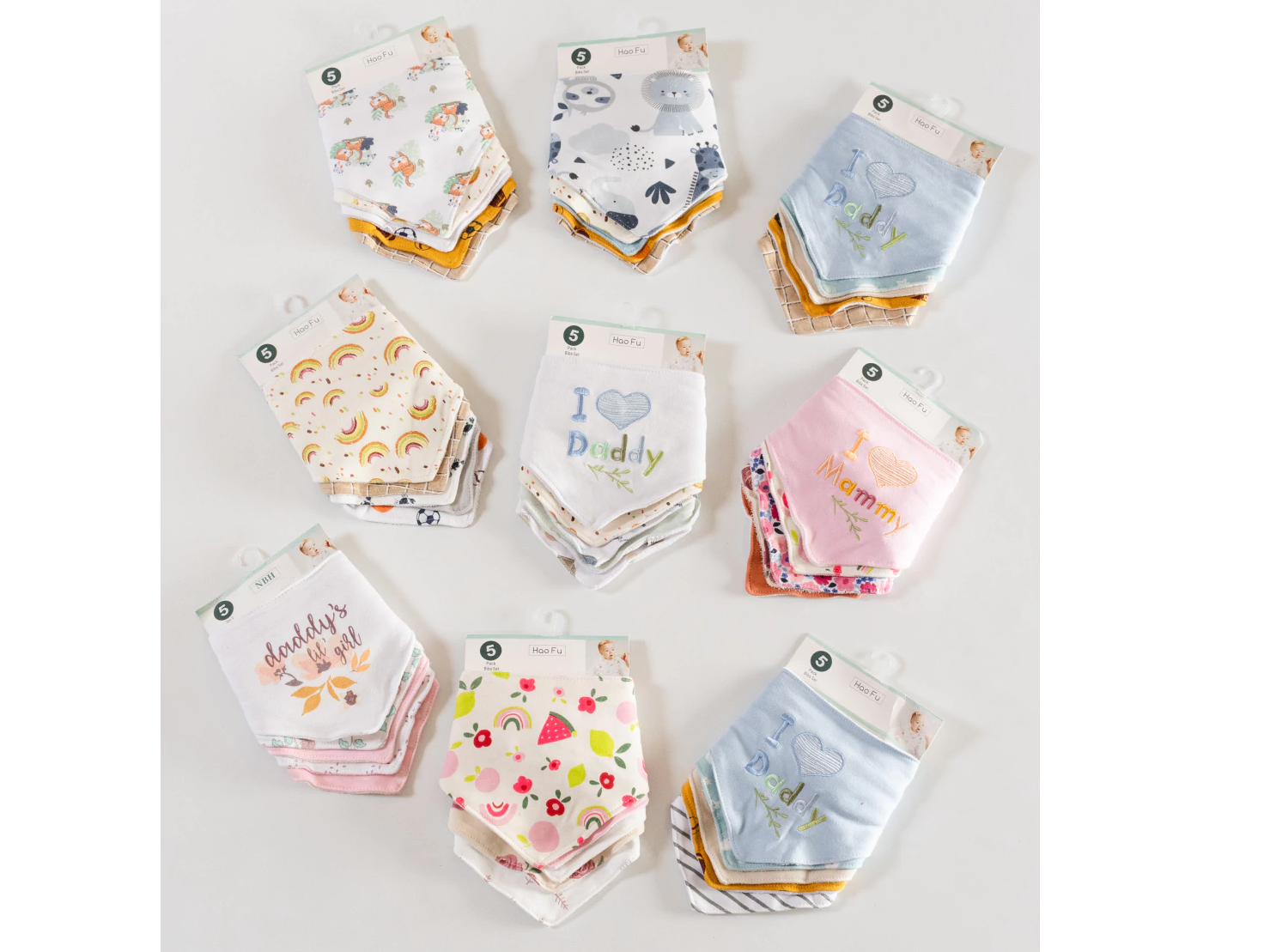 Pack de Babero Bandana