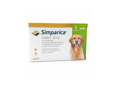 Simparica Perros de 20 - 40 Kg