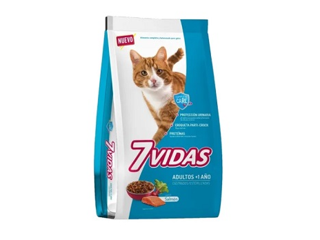 7 Vidas Gatos sabor Salmón