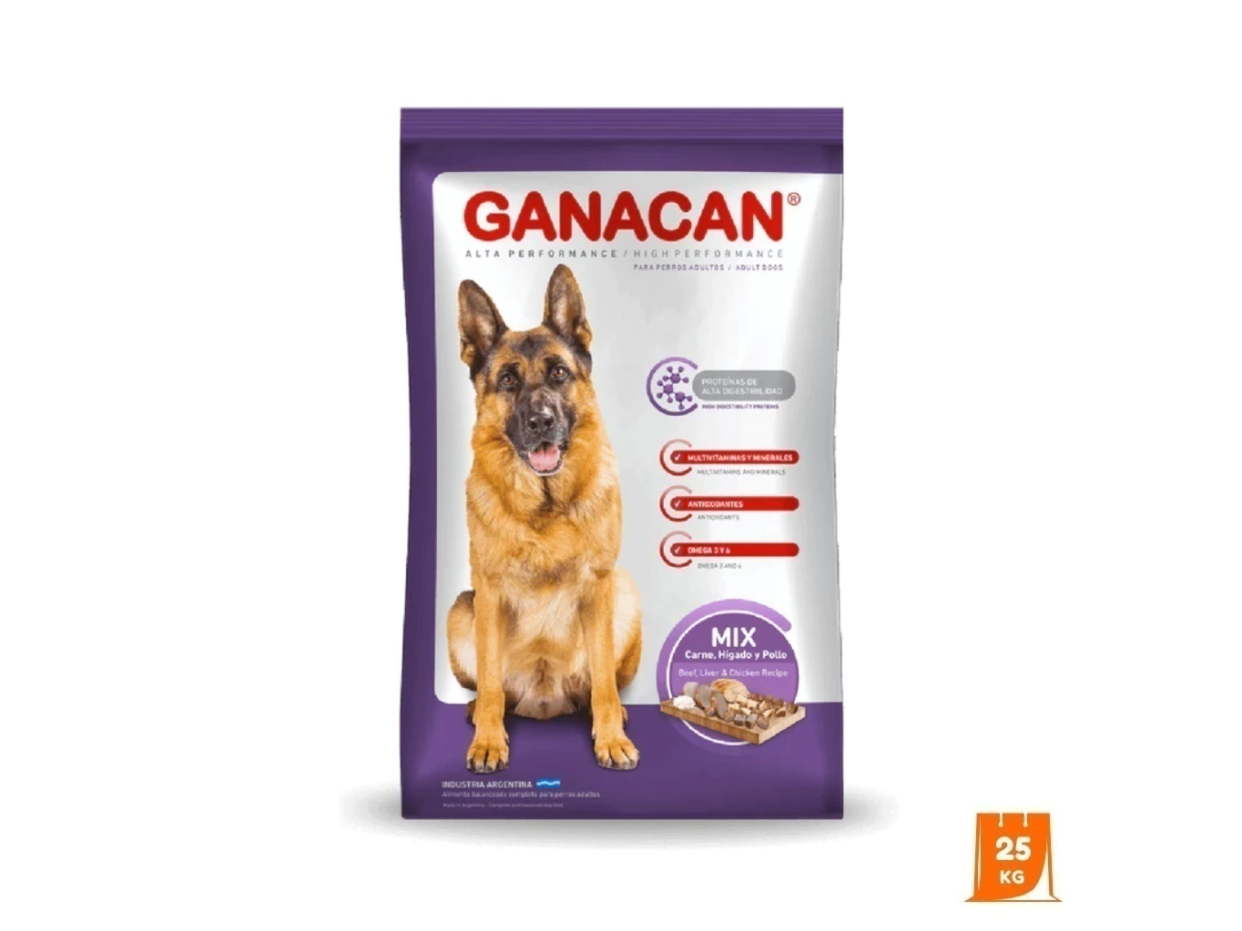 Ganacan Perros Adultos x 22+3kg