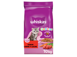 Whiskas Gatitos sabor Carne y Leche