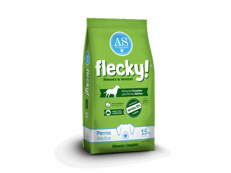 Flecky Perro Adulto