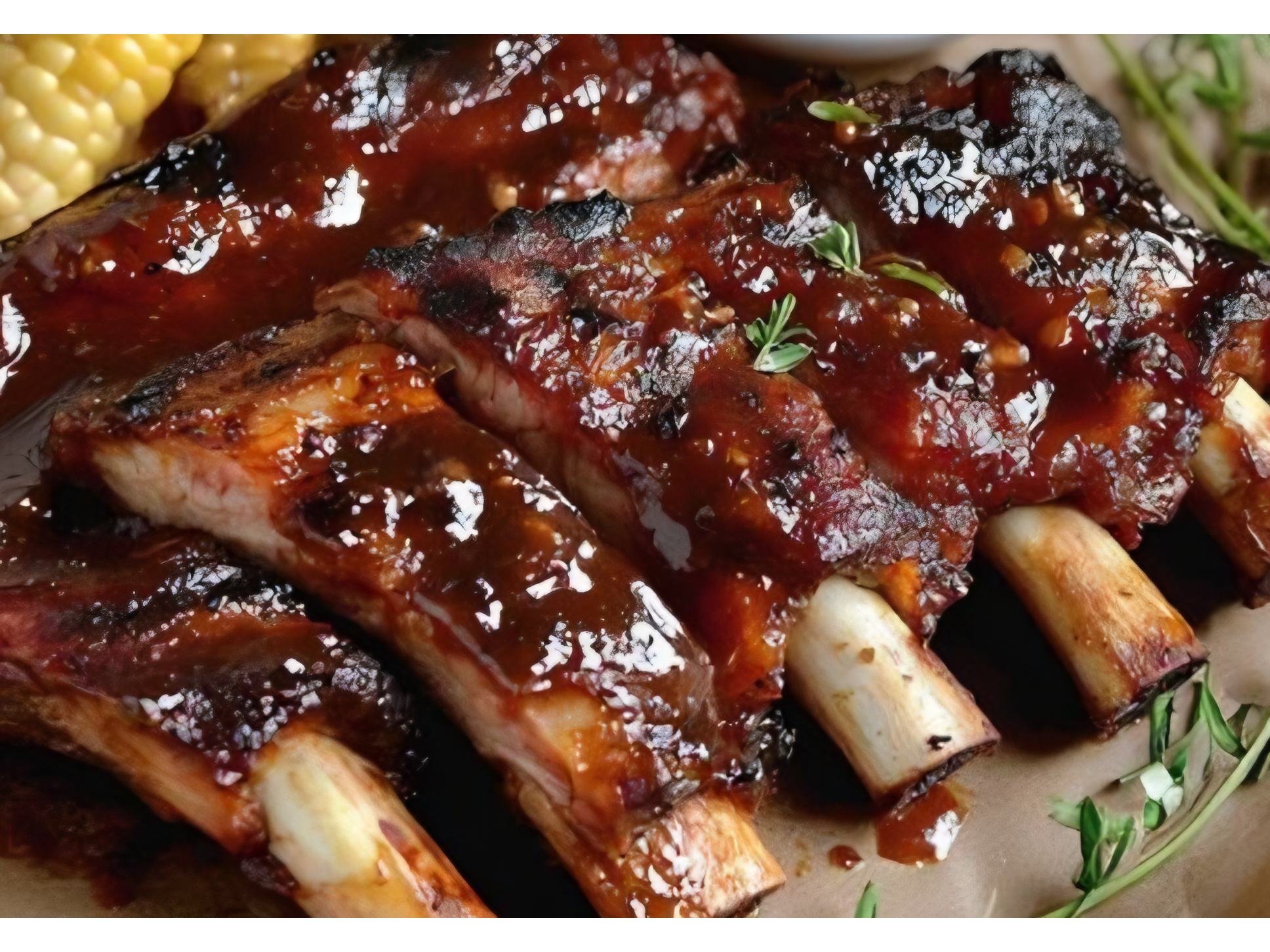 Costillitas a la barbacoa