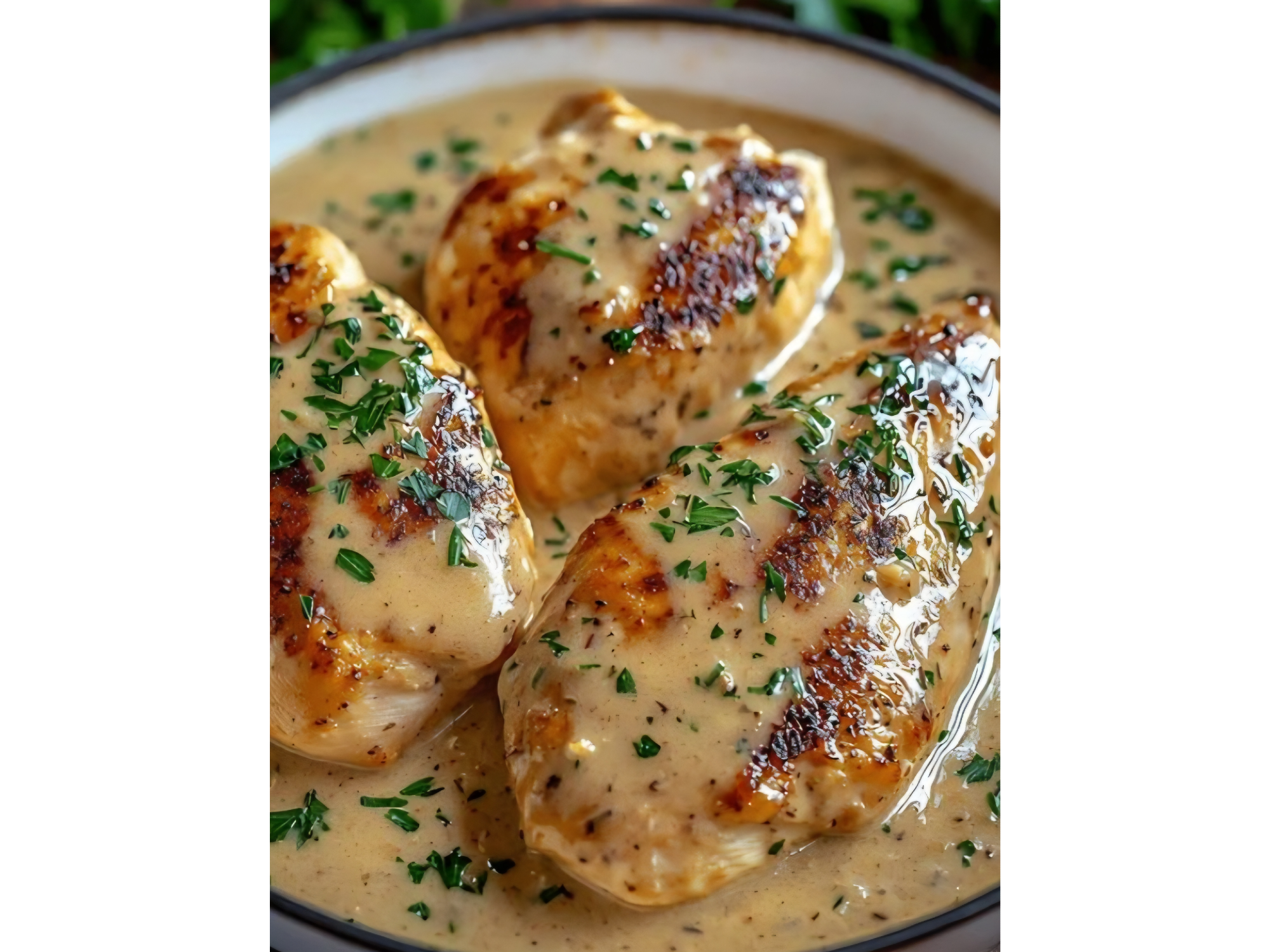 Pechuga a la crema